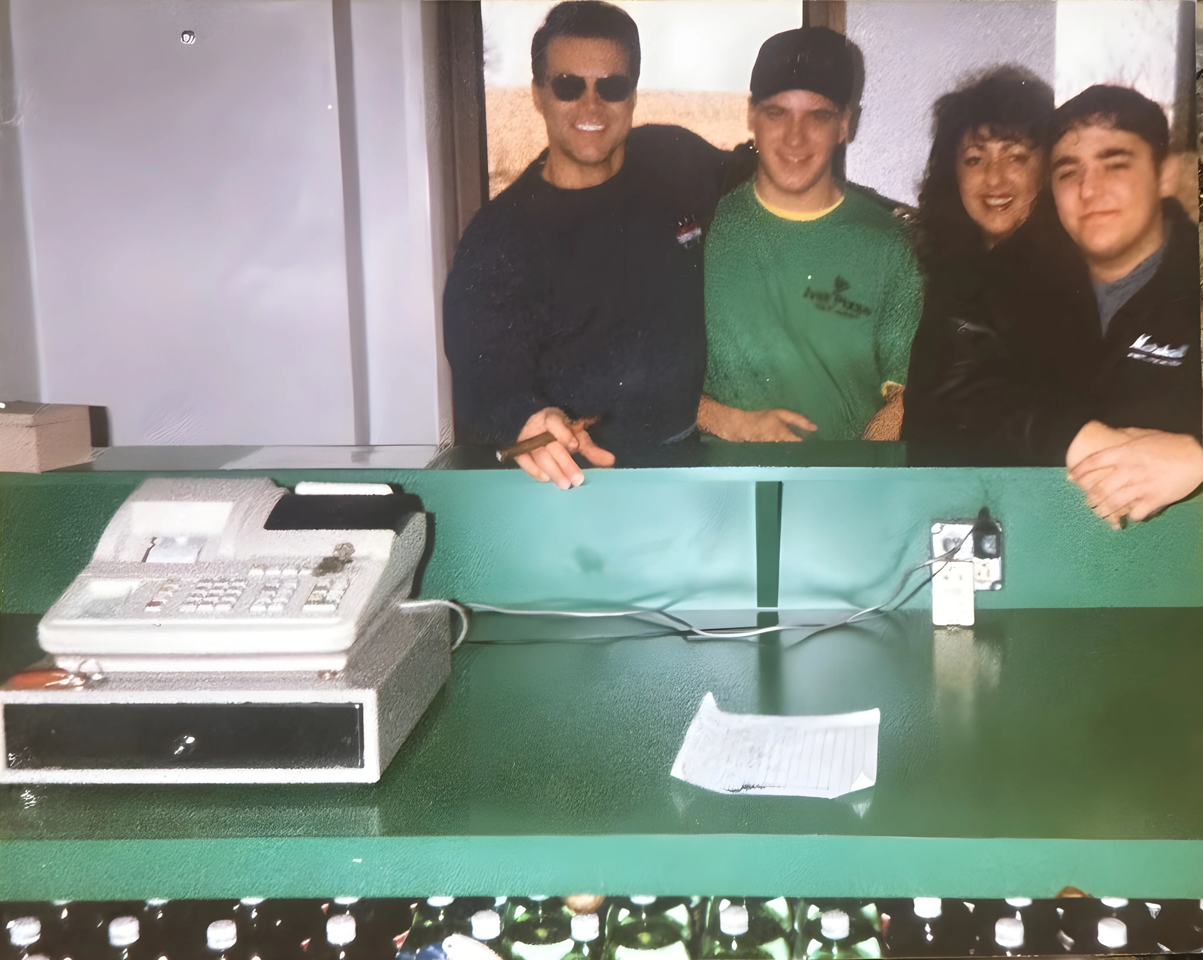 Mark and his family.